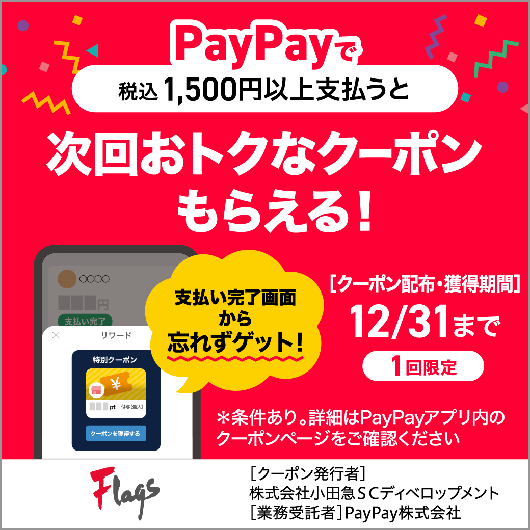 イメージ:PayPay次回お得なクーポンもらえるキャンペーン