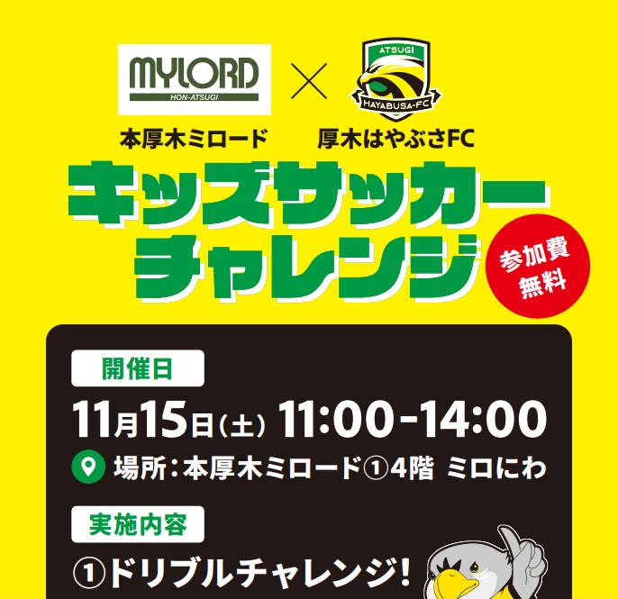 イメージ：キッズサッカーチャレンジ