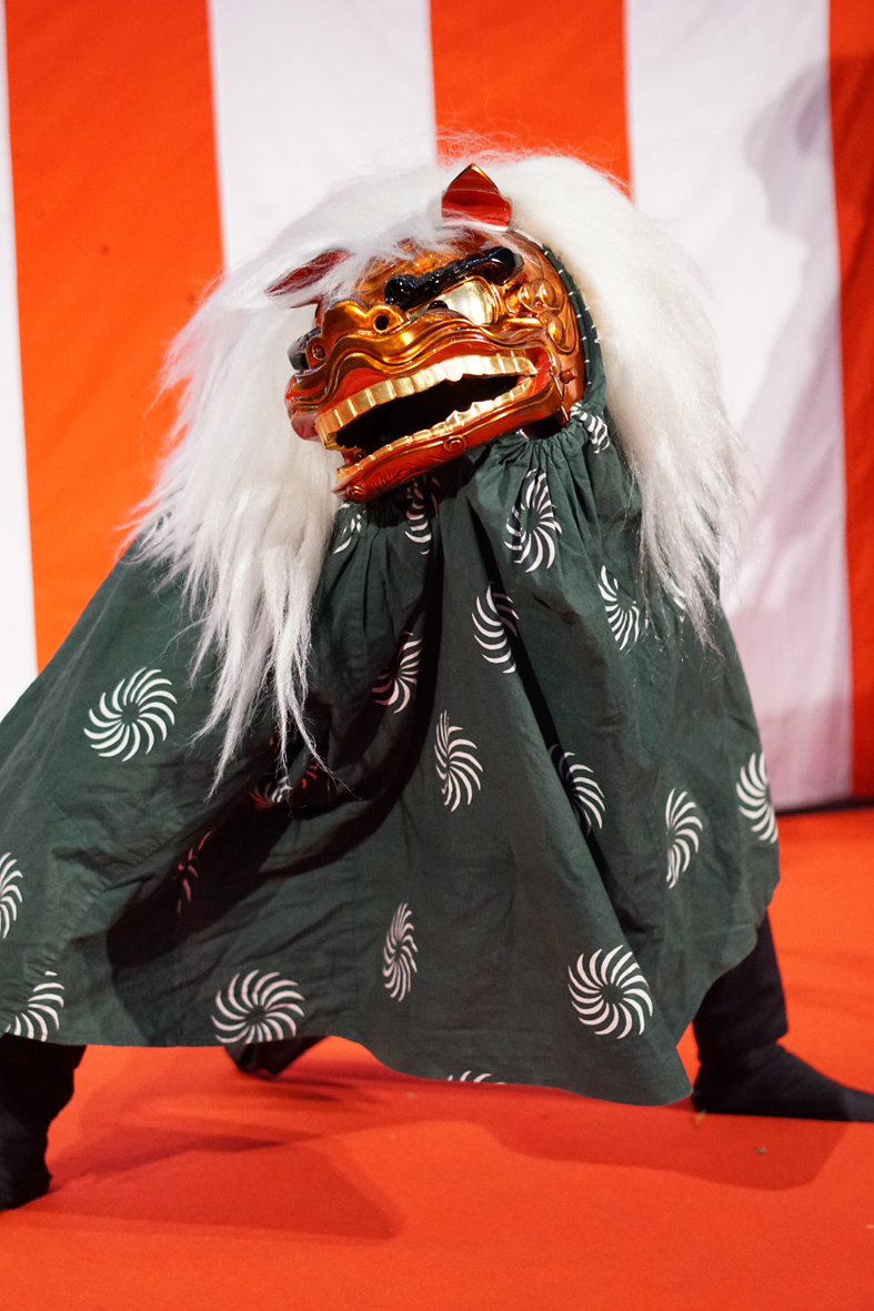 イメージ：獅子舞がやってくる！
