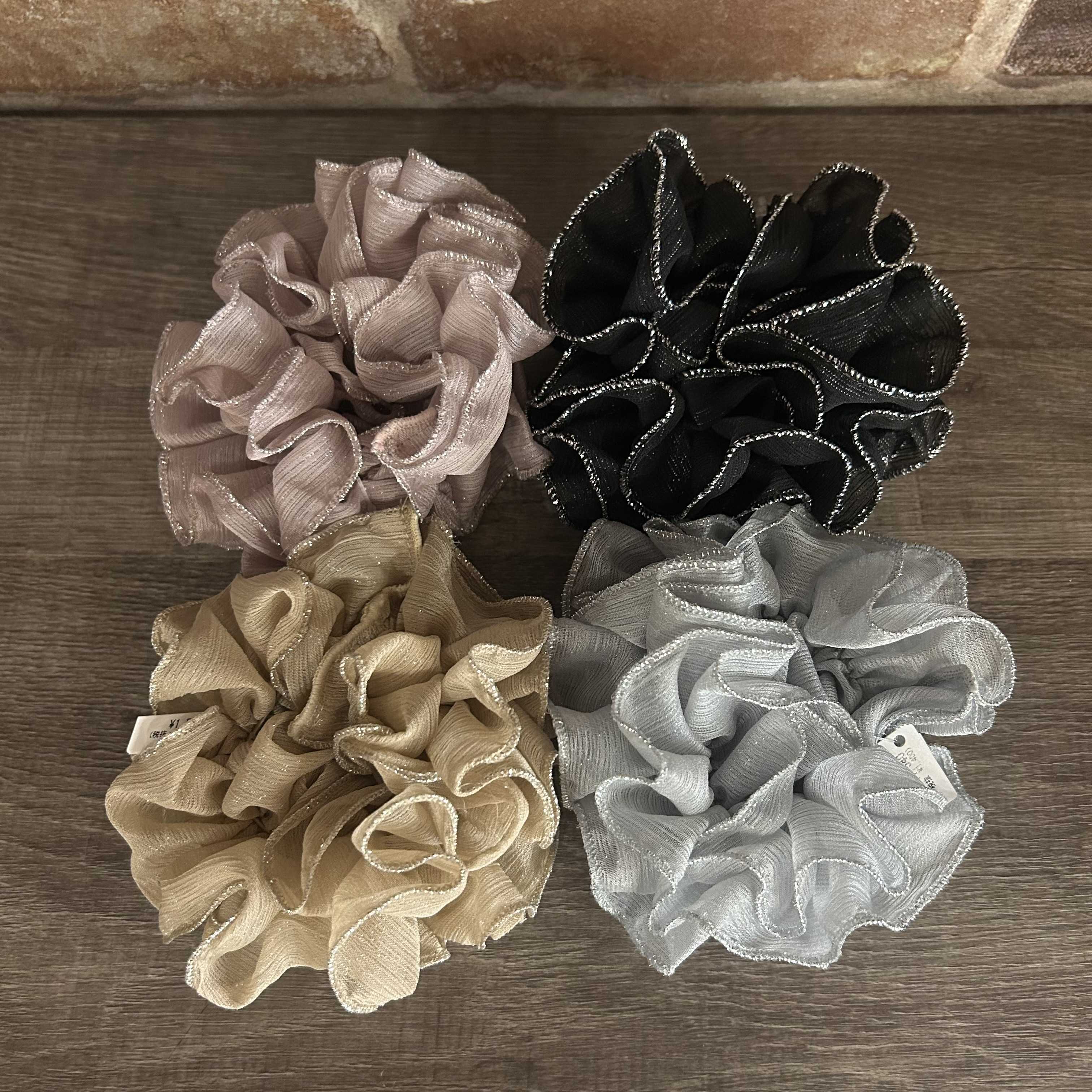 イメージ：ラメオーガンジーシュシュ