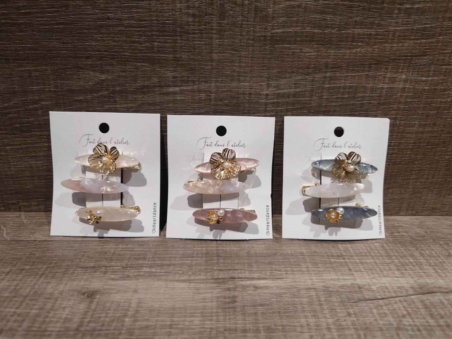 イメージ：メタルフラワーアセチミニクリップセット