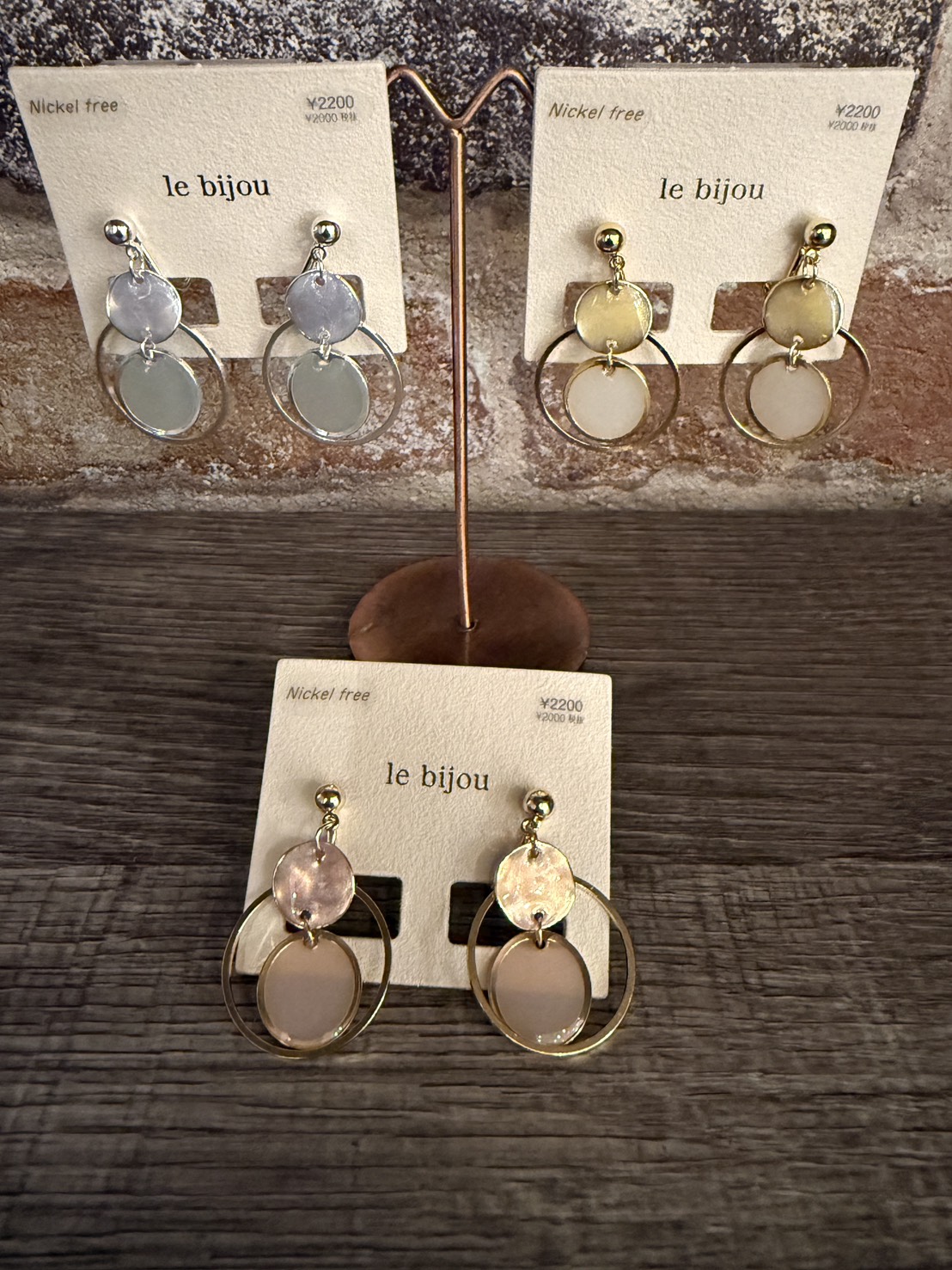 イメージ：新作イヤリング