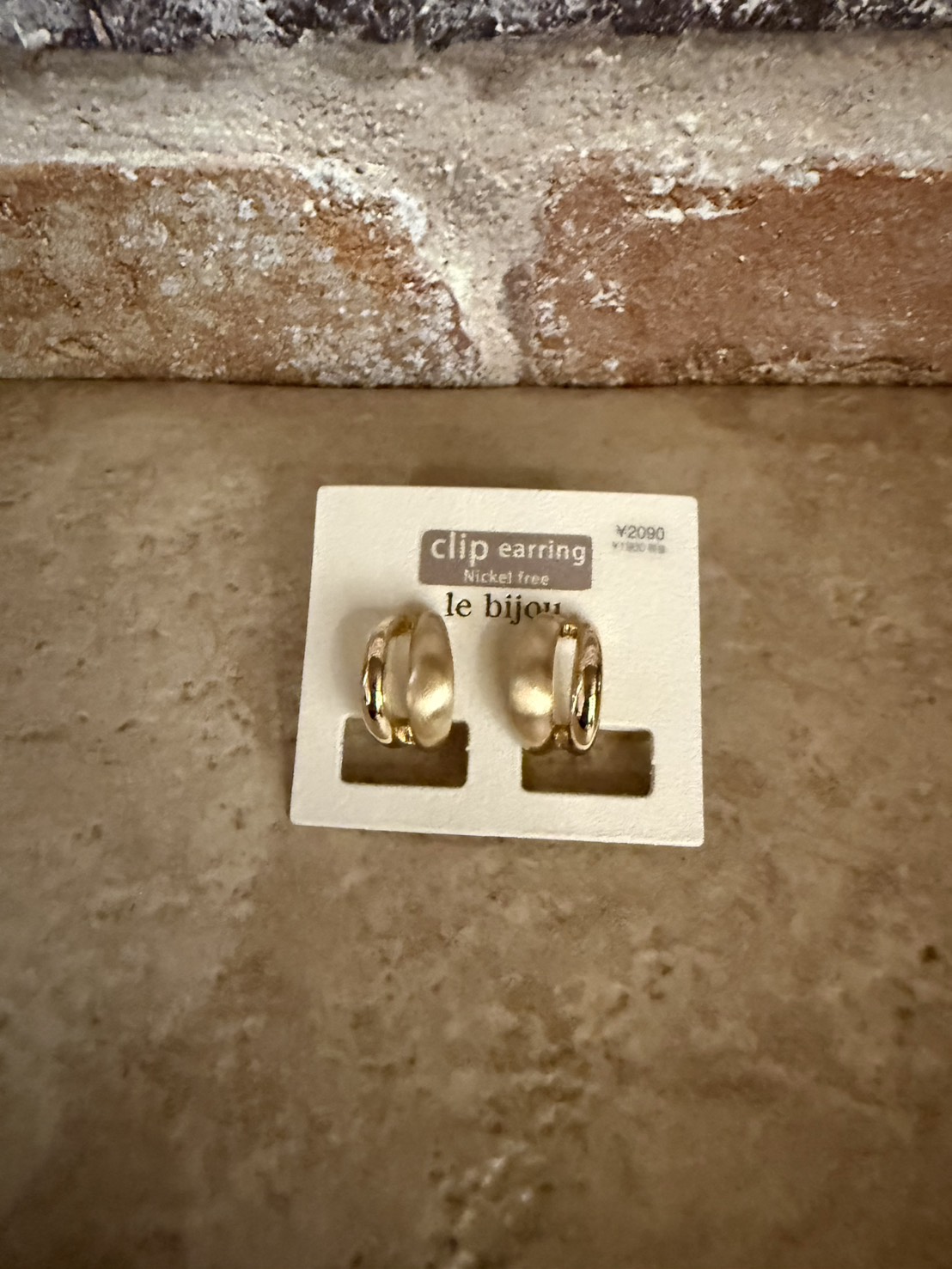 イメージ：新作イヤリング