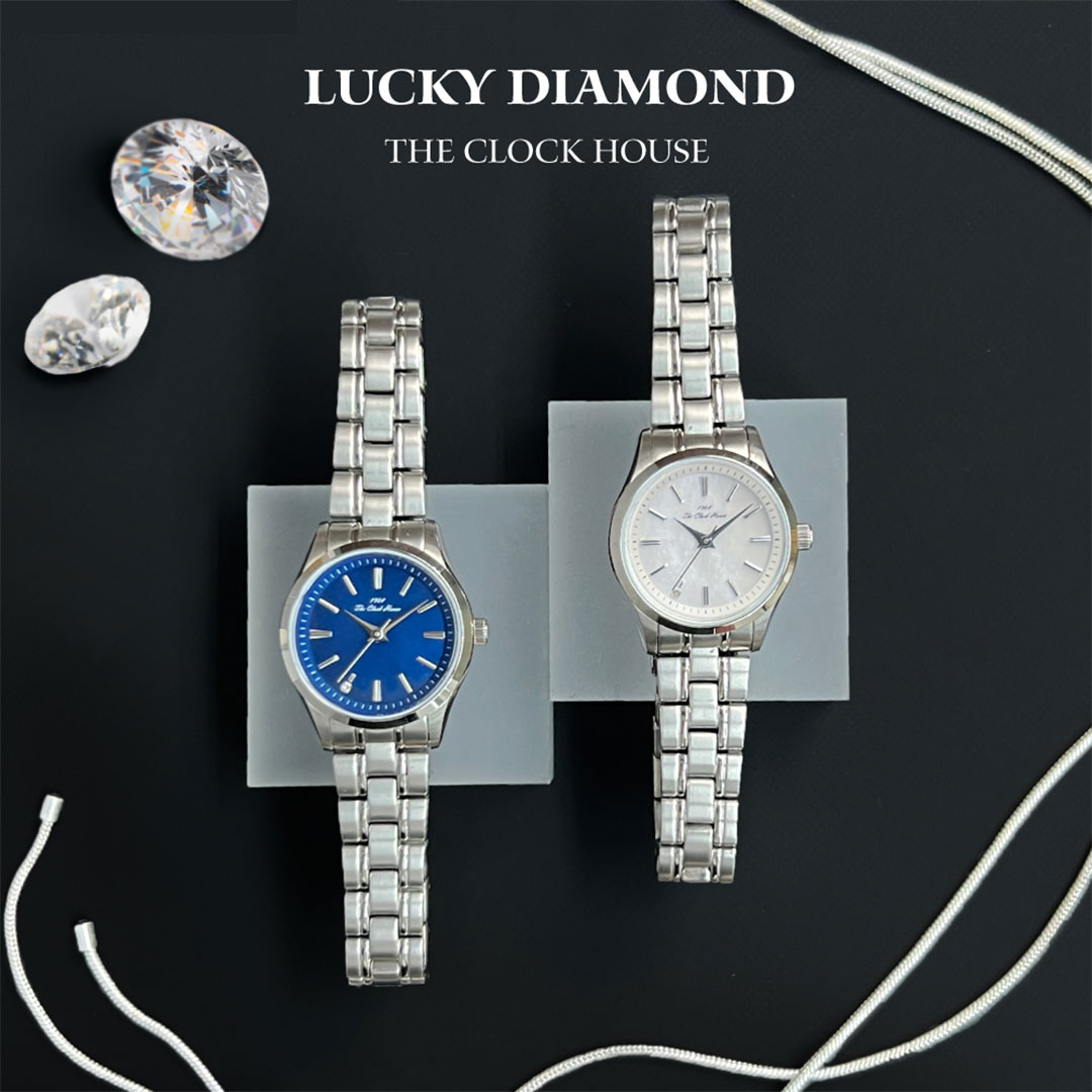 イメージ：THE CLOCK HOUSEより ”幸運を届ける” Lucky Diamondがテーマの腕時計登場