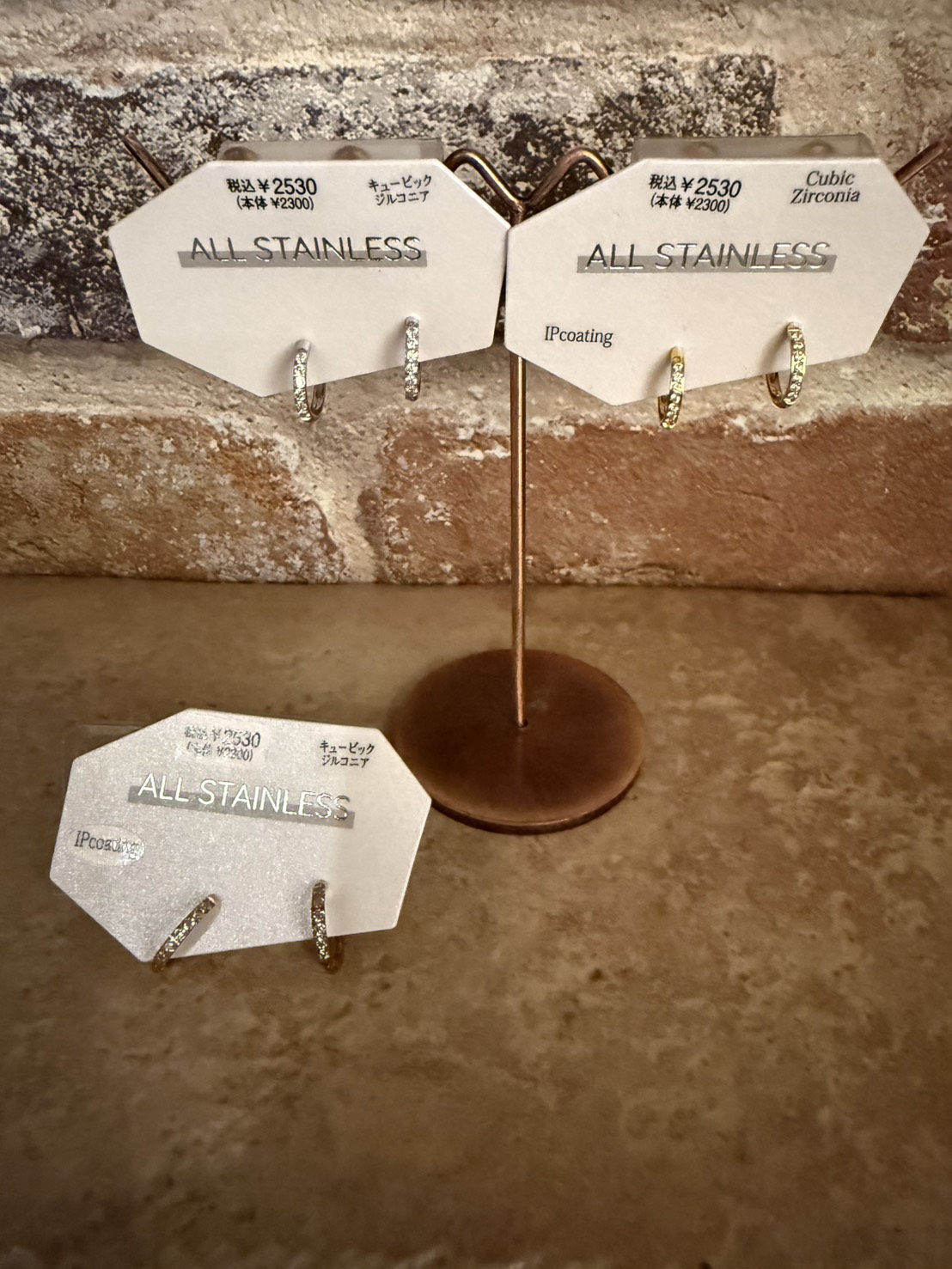 イメージ：人気のオールステンレスピアス