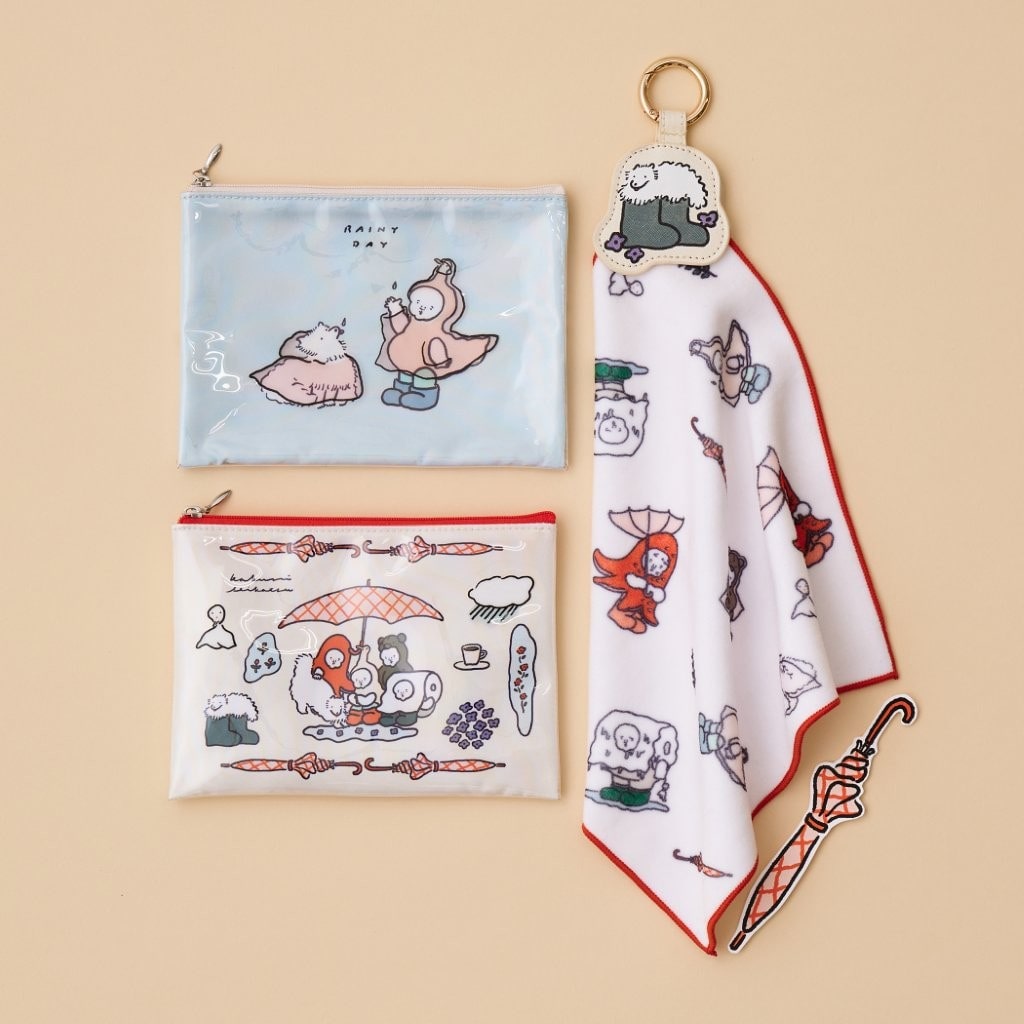 【ナガキパーマ】ゆるくてカワイイ癒されレインアイテムが登場♪