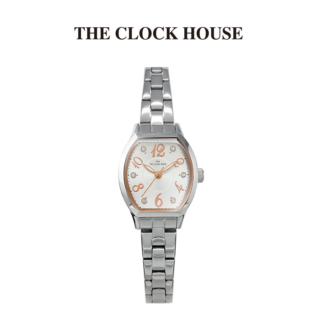 イメージ：THE CLOCK HOUSEよりホワイト×ピンクゴールドカラーを施したモデルが登場