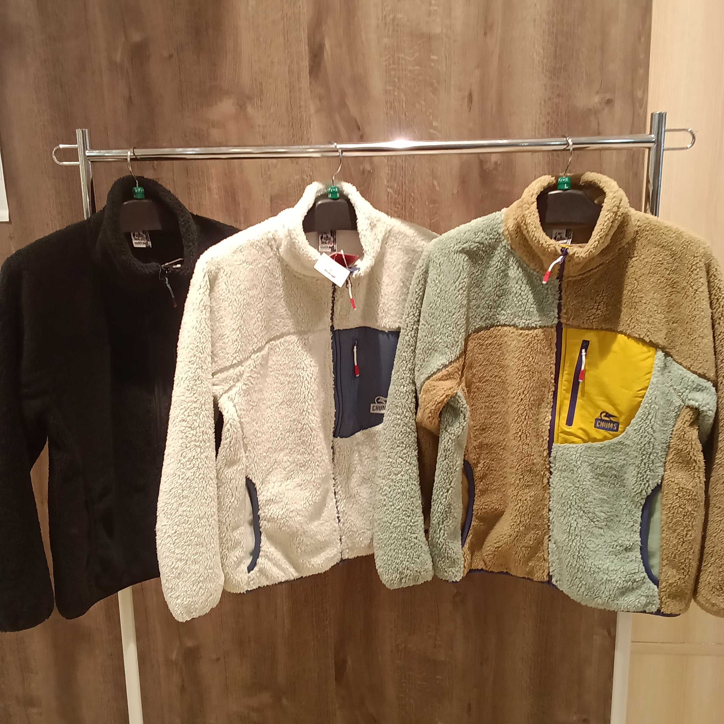 【防風フリースジャケット】真冬でも防風機能があればへっちゃら♪