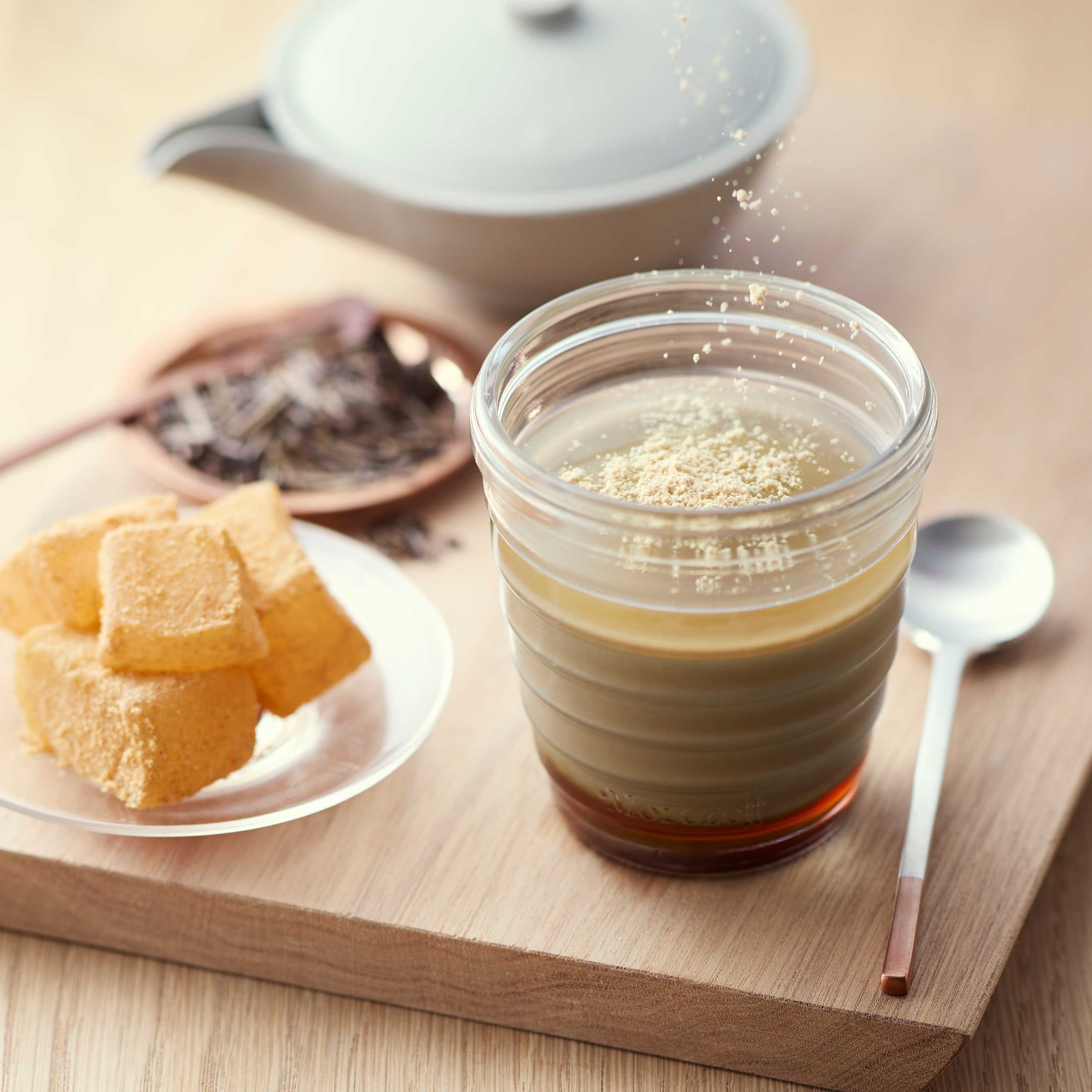 イメージ：NEW!『わらび餅とほうじ茶のプリン』期間限定販売