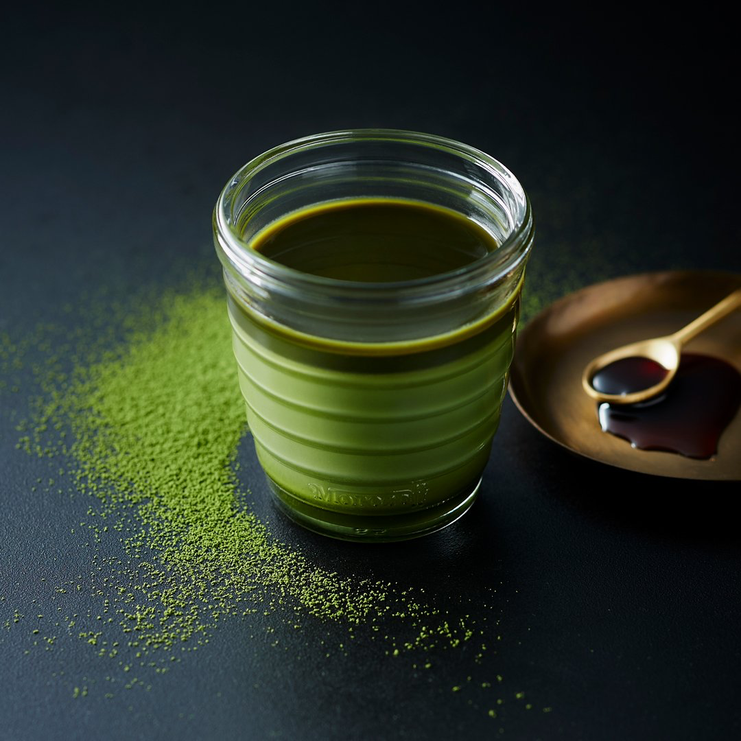 イメージ：濃抹茶のプリン （京都宇治抹茶“天緑”使用）期間限定販売