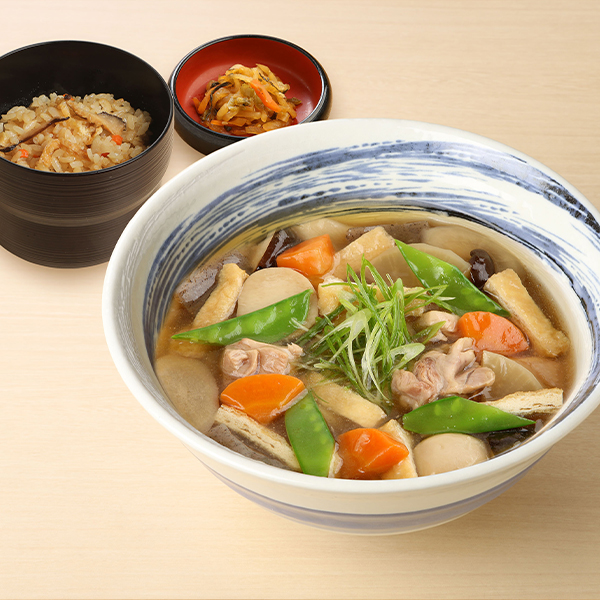 イメージ：ほっとひと息。あったかうどんフェア