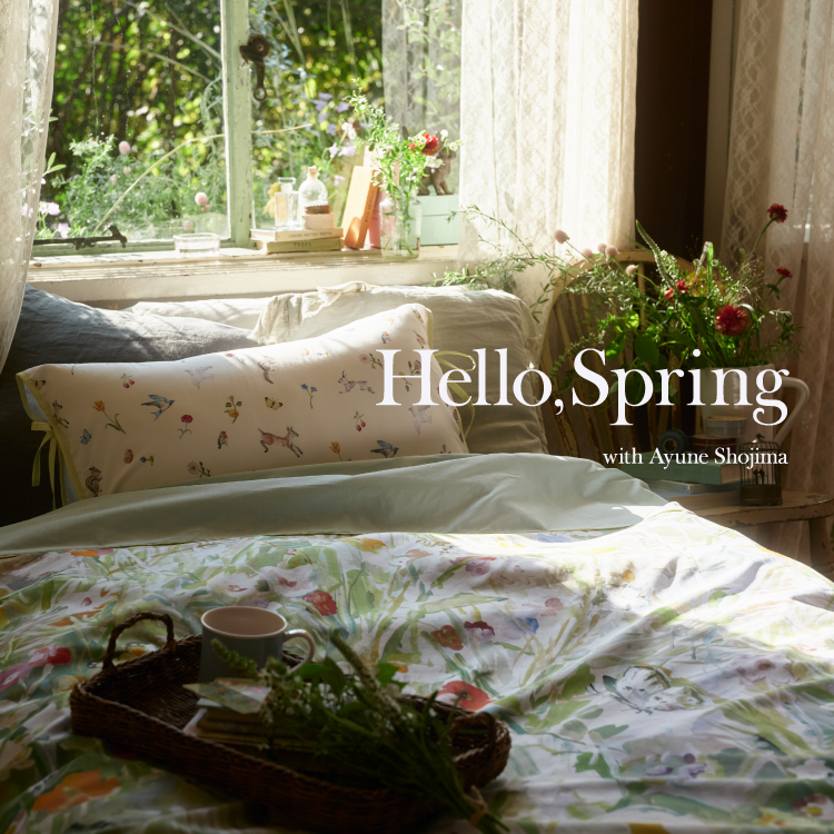 イメージ：Hello，Spring～庄島歩音さんとのコラボレーションアイテムが登場！