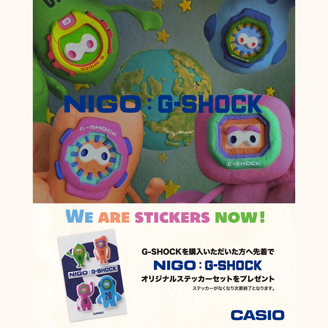 イメージ：NIGO：G-SHOCK ICONIC STYLESキャンペーン