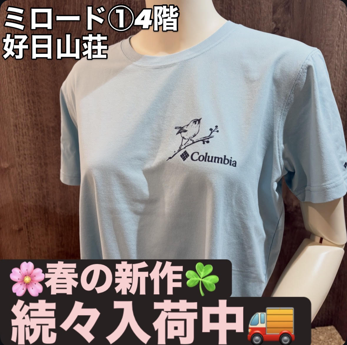 イメージ：【新商品】コロンビア激かわデザインのTシャツ入荷情報！
