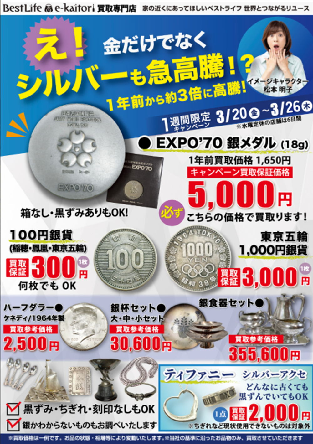 イメージ：シルバーも急高騰？！