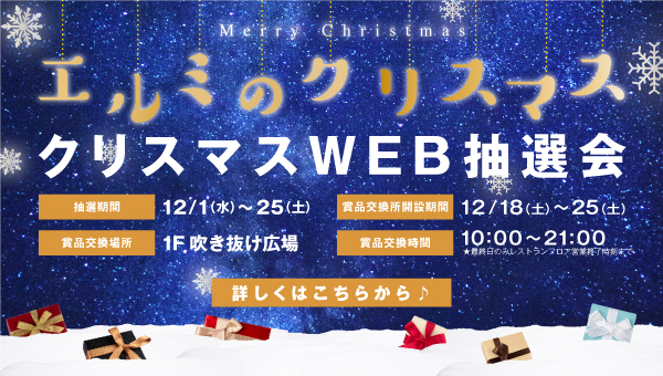 クリスマスWEB抽選会