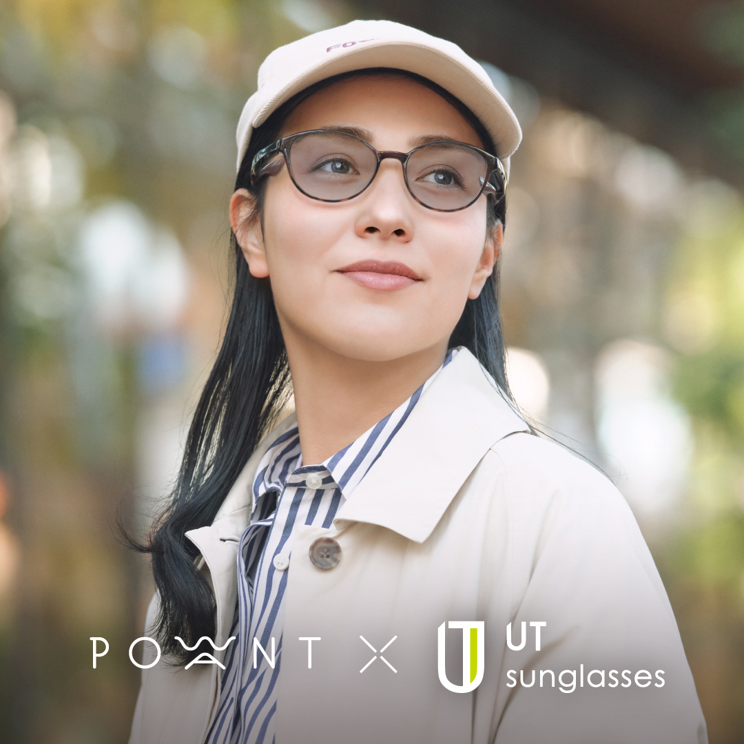 イメージ：鼻パッドなしサングラス「POWANT×UT sunglasses」リリース！