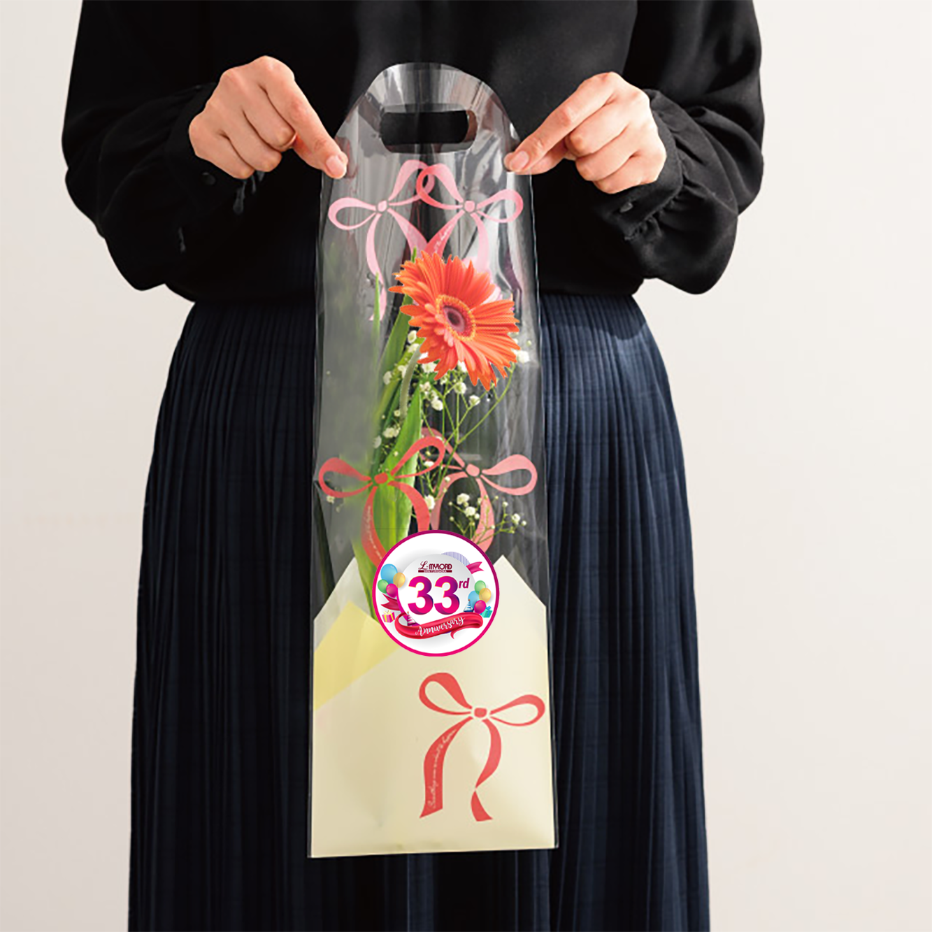 イメージ：33周年記念　お花プレゼント