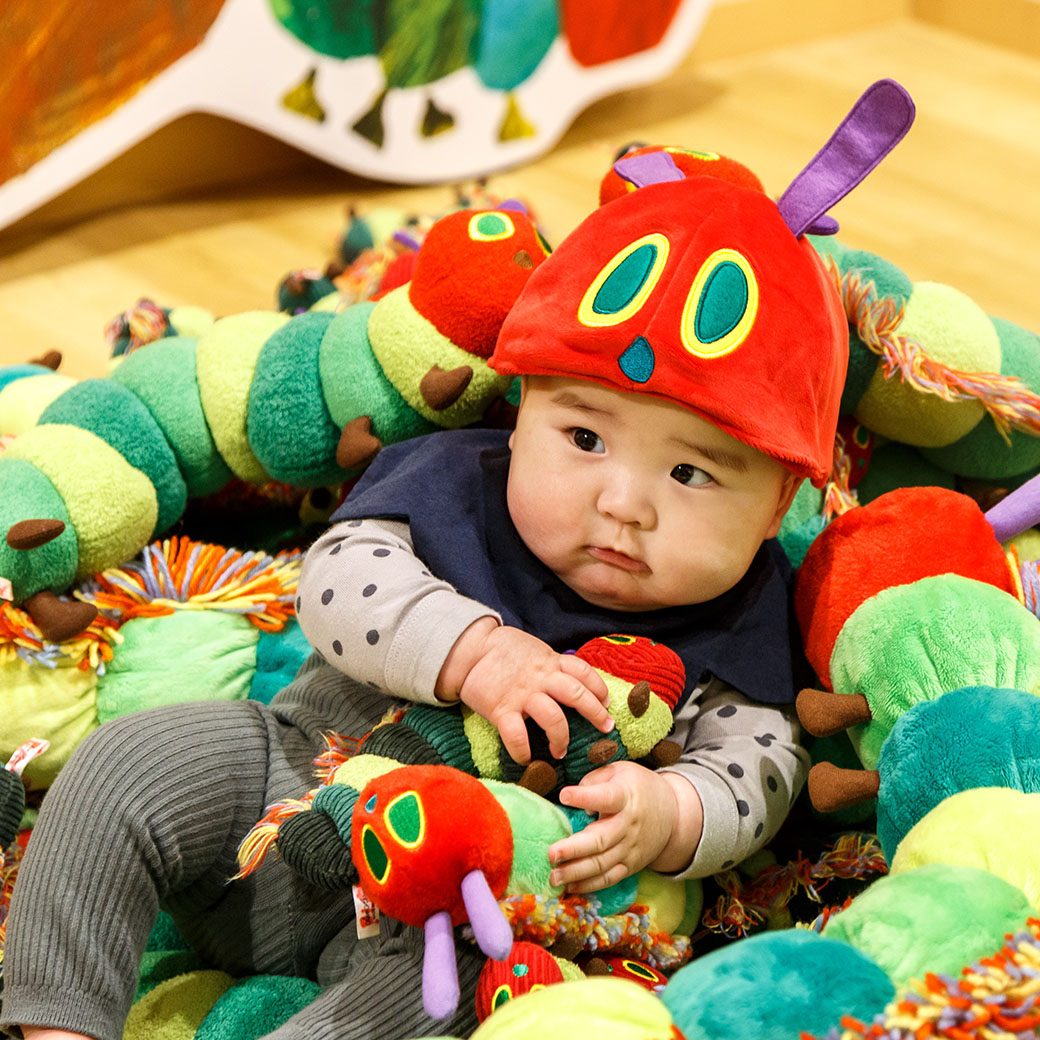 はらぺこあおむしプール