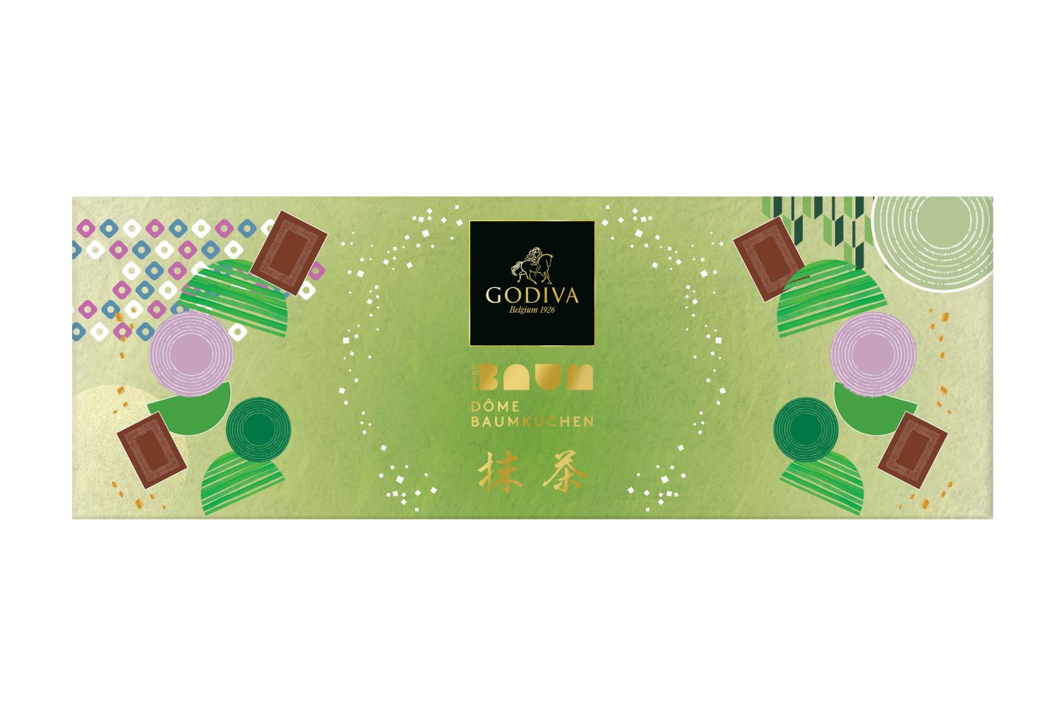 イメージ：「ドームバームクーヘン ショコラ＆抹茶 3個入」
