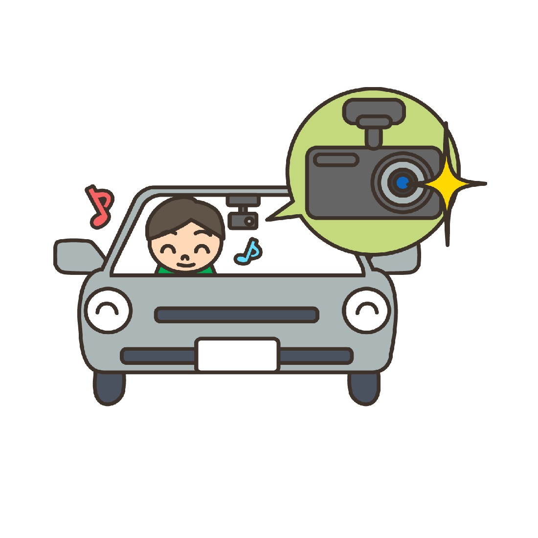 イメージ：あおり運転にはドライブレコーダー！自動車保険のドライブレコーダー特約とは？