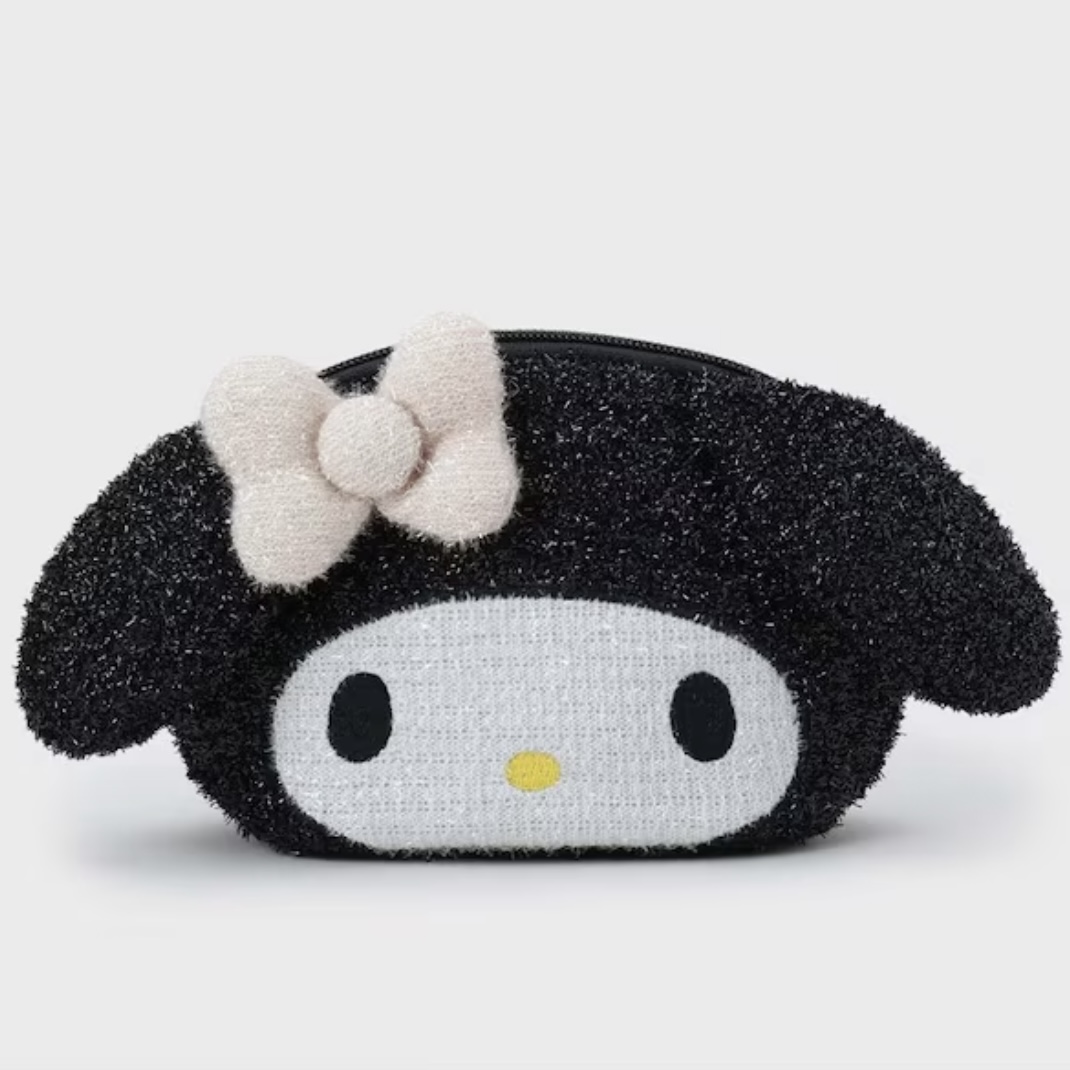 イメージ：◆【マイメロディ】たれ耳フェイス型キラキラシェルポーチ ¥3,979 (税込)