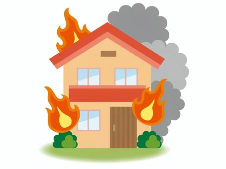 イメージ：隣家から延焼での火災、火災保険に加入してなくても隣家に賠償請求できる？
