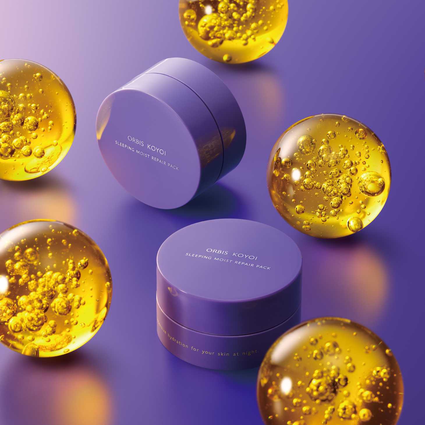 8時間熟睡級のハリ美肌*1へ導く⾼機能ナイトパックが今年も登場！