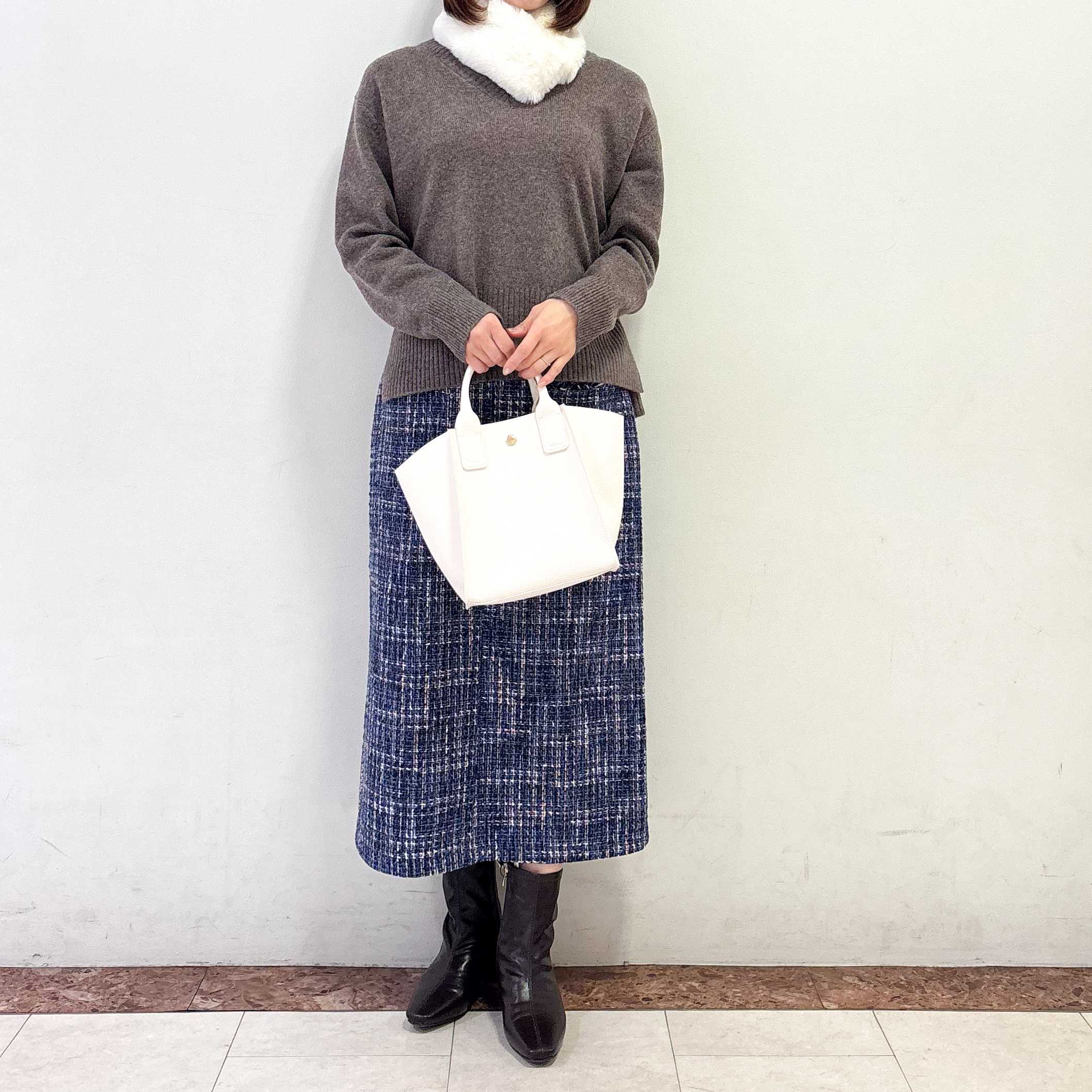 イメージ：ツイードスカート