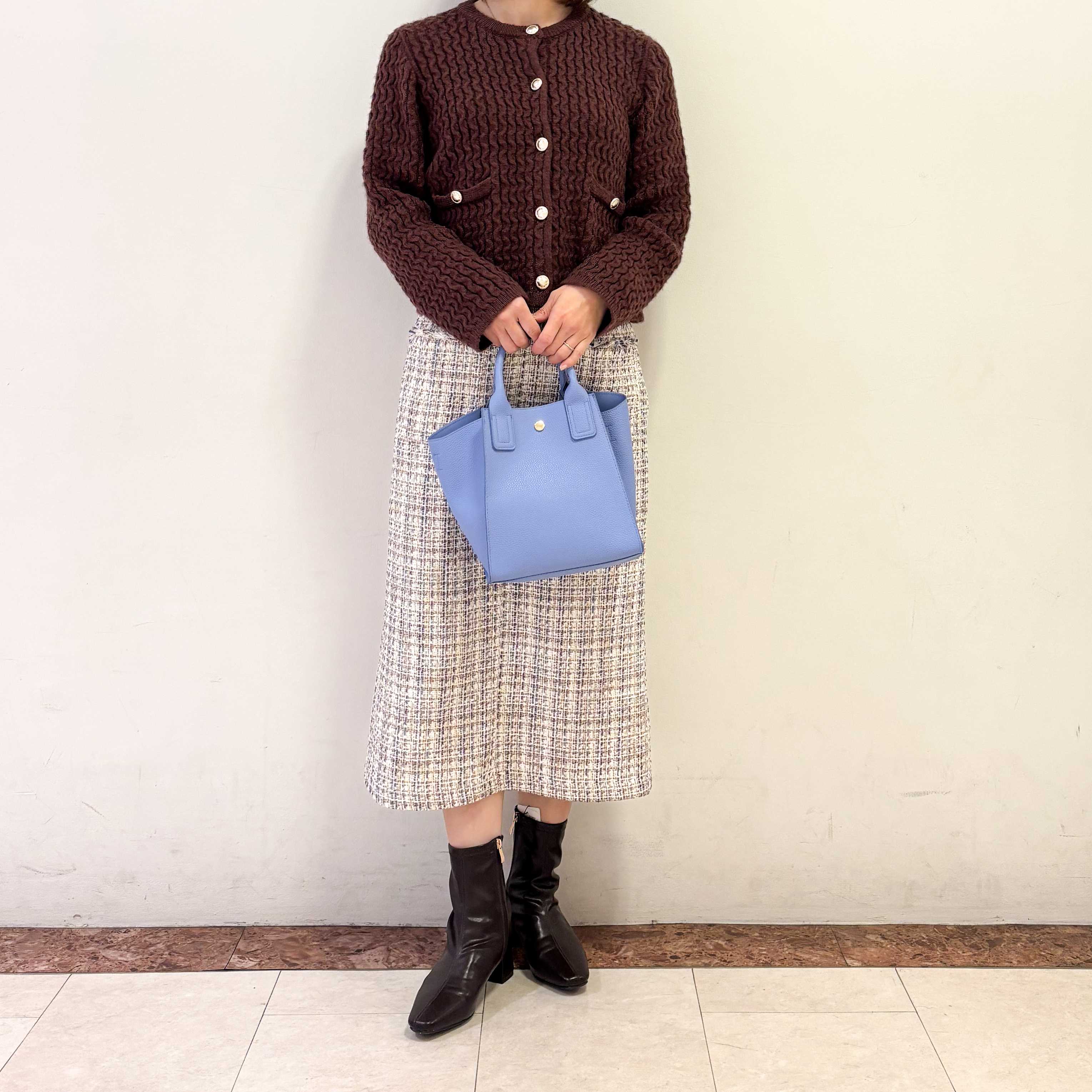 イメージ：モヘヤタッチカーディガン