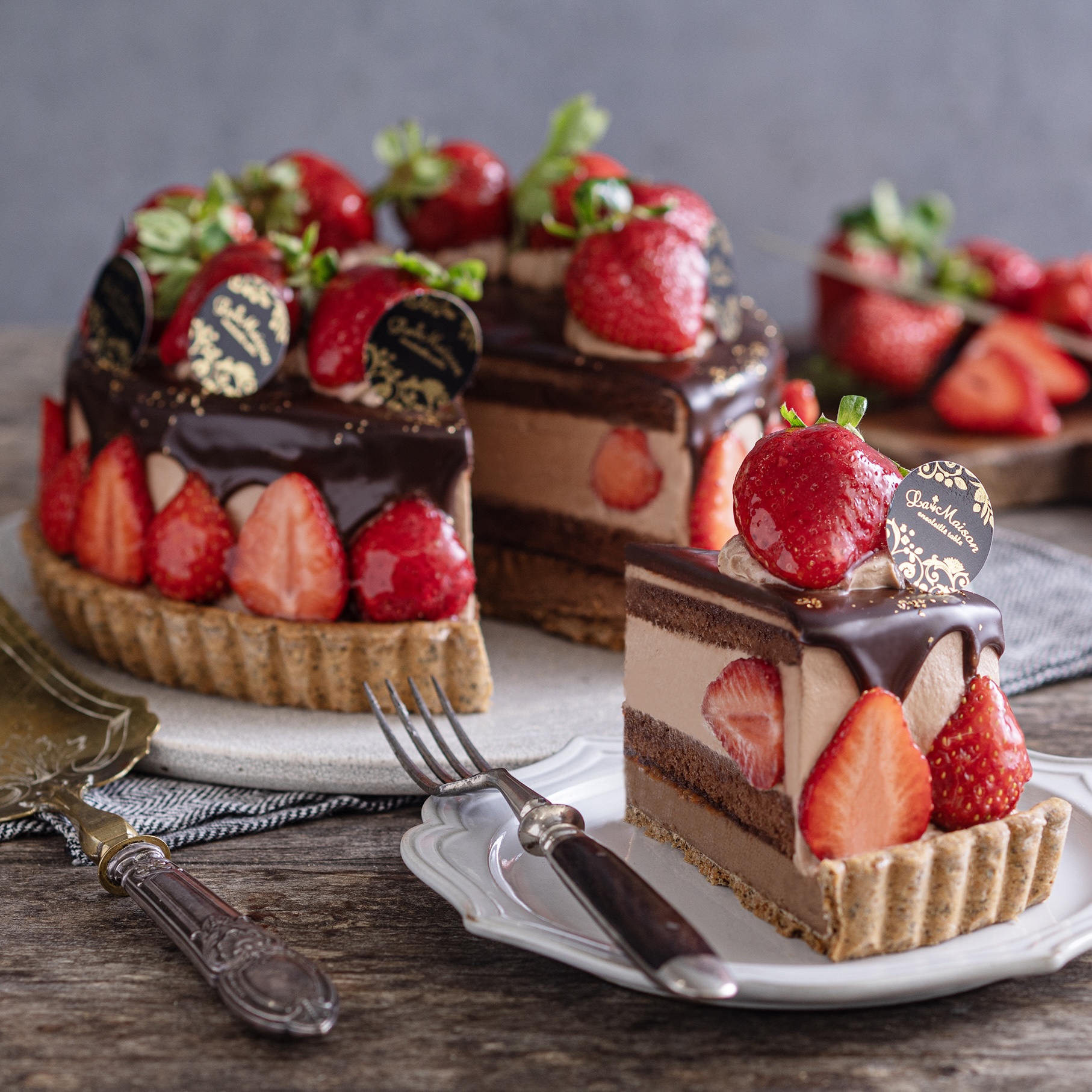 イメージ：”いちごマルシェ”　2月はチョコ&チーズ