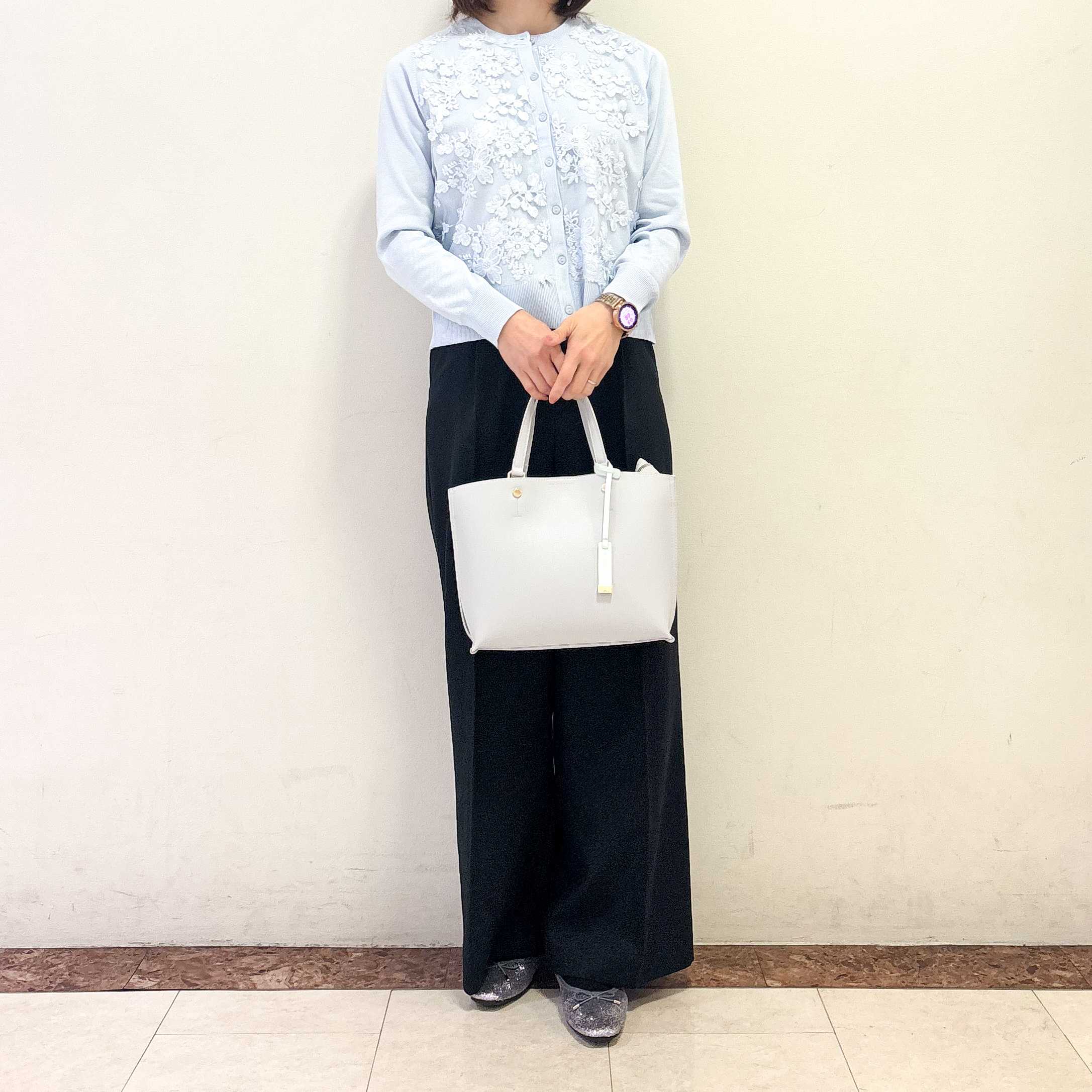 イメージ：レースニットカーディガン