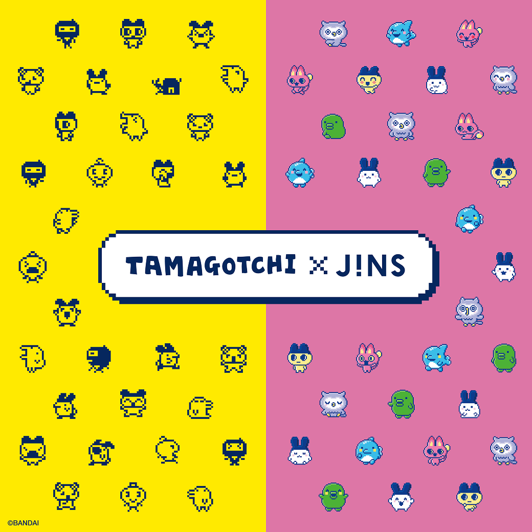 イメージ：メガネに発見！「JINS×たまごっち」発売！