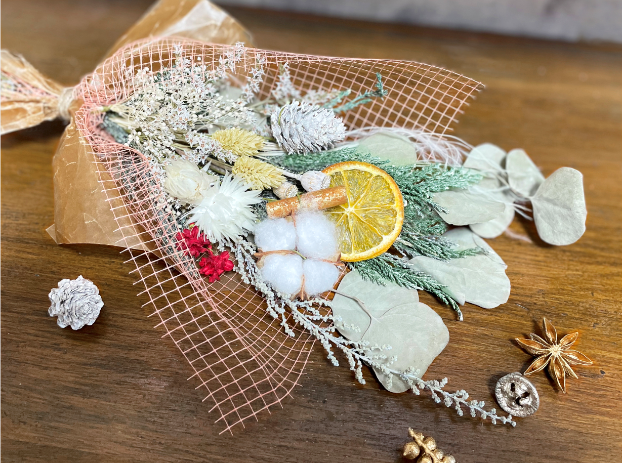 イメージ：クリスマスワークショップ「クリスマススワッグ作り」