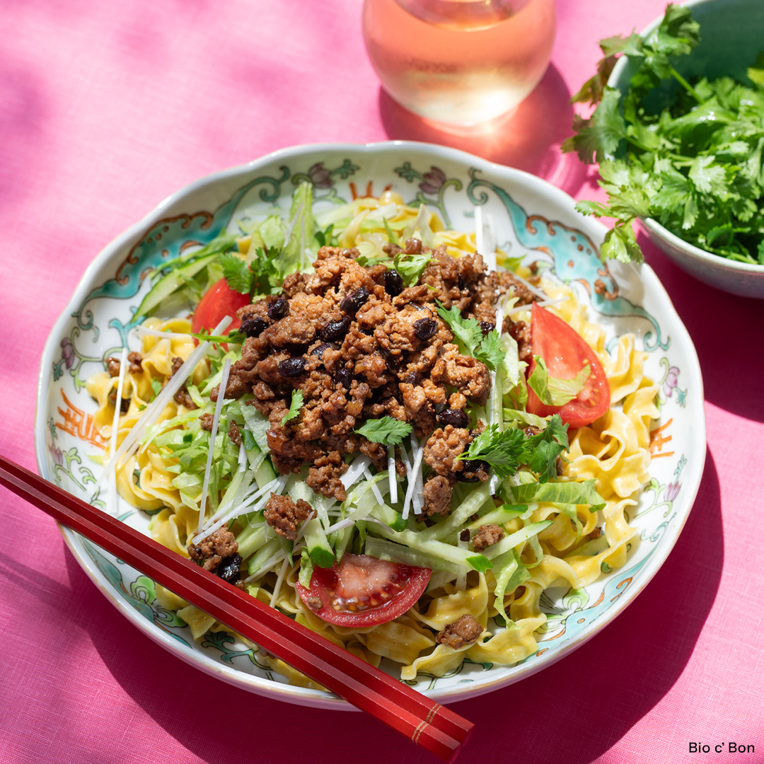 イメージ：【驚きのもちもち&シコシコ食感！ひき肉のせ刀削麺】