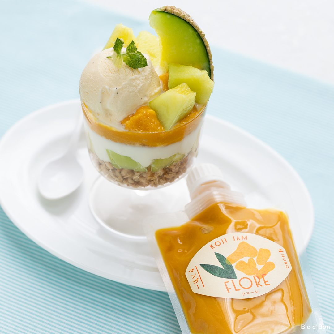 イメージ：【麹ジャムでご褒美パフェ!】