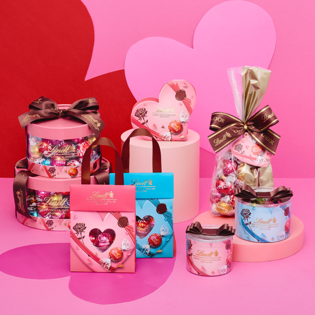 イメージ：“私のご褒美があなたの特別になる” 「リンツバレンタインコレクション2026」