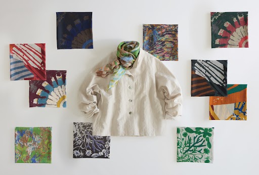 イメージ：【石見銀山　群言堂】スカーフのとりこ展