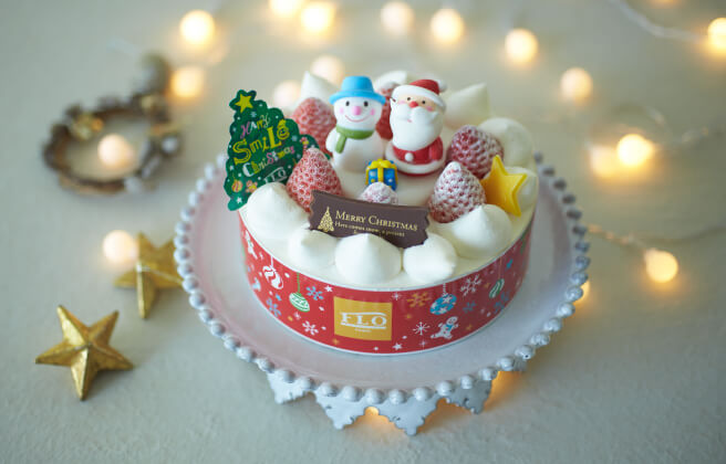クリスマス苺のショートケーキ（約15cm）
