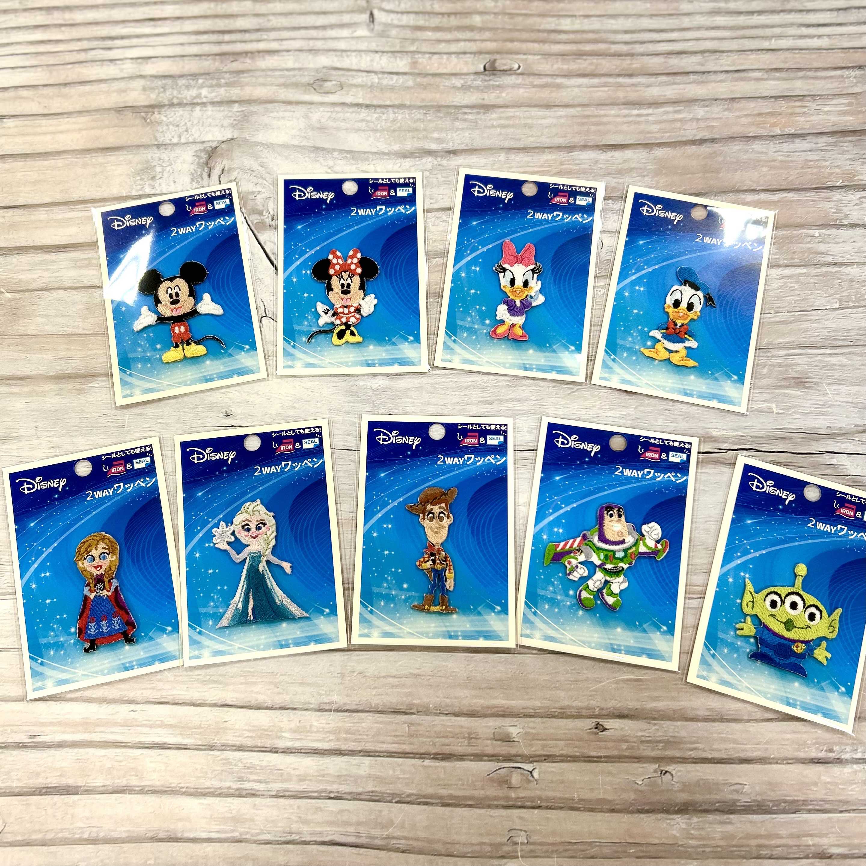 イメージ：キャラクター2WAYワッペン入荷しました