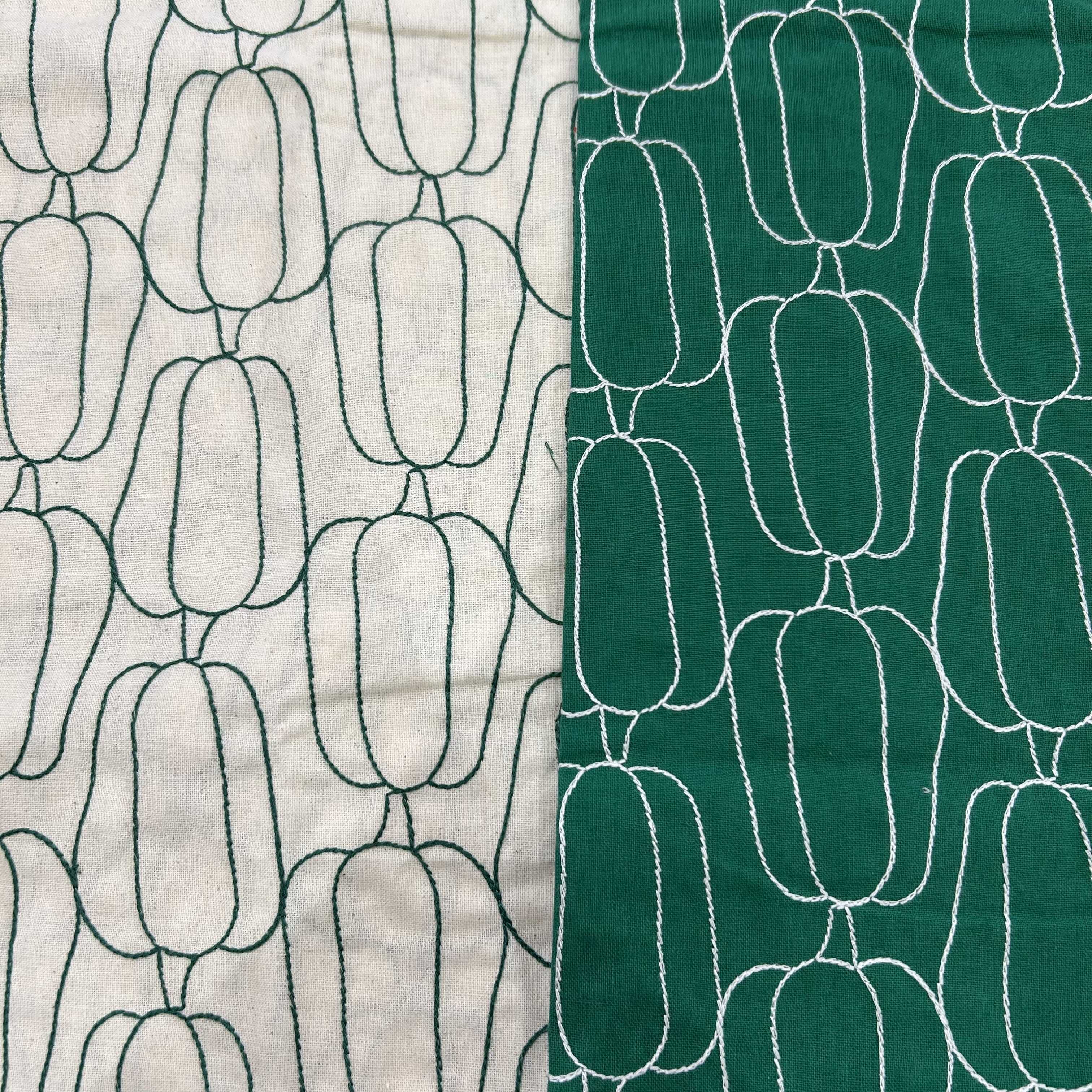 イメージ：シーチング刺繍カットクロスが入荷しました
