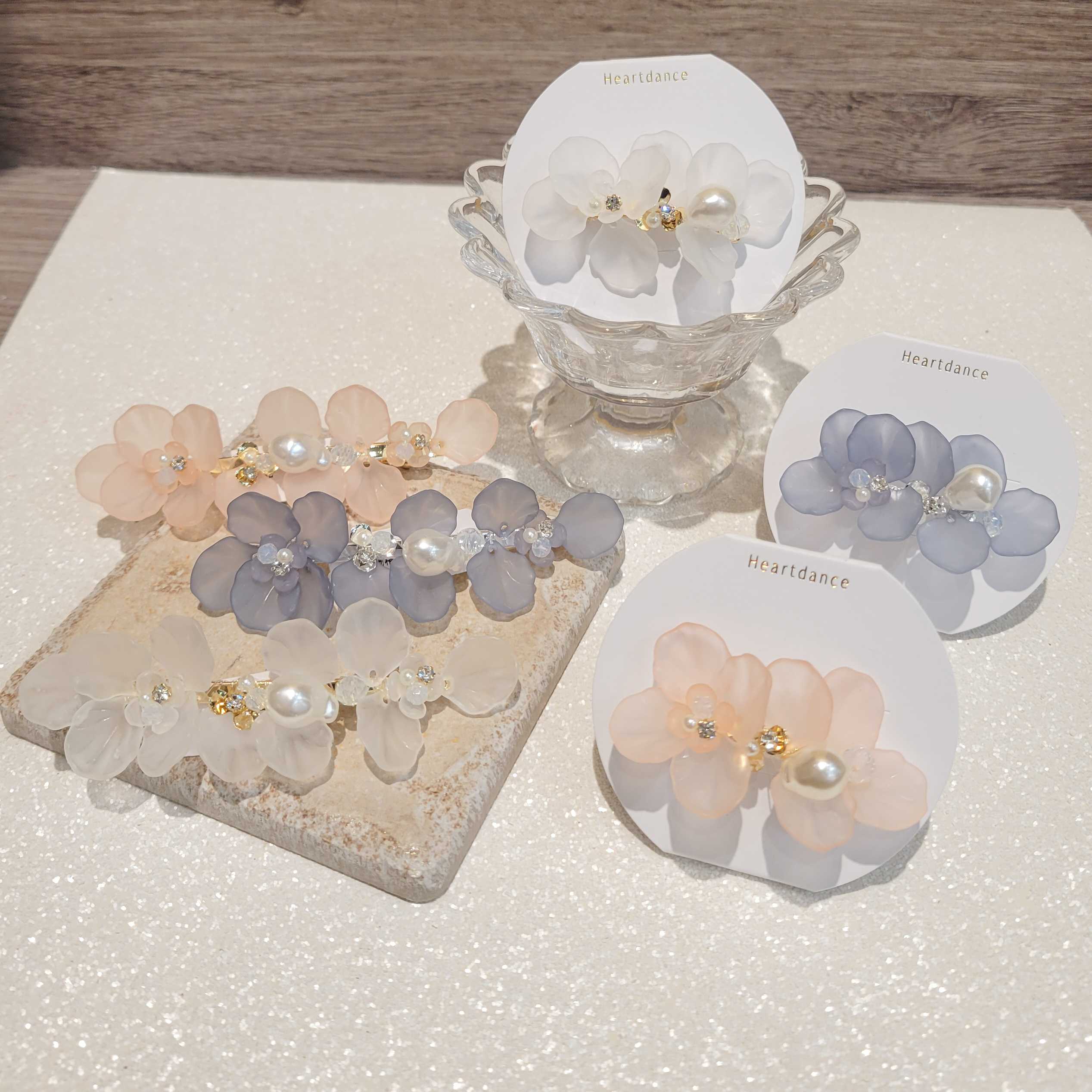 イメージ：♡すりガラスフラワー♡