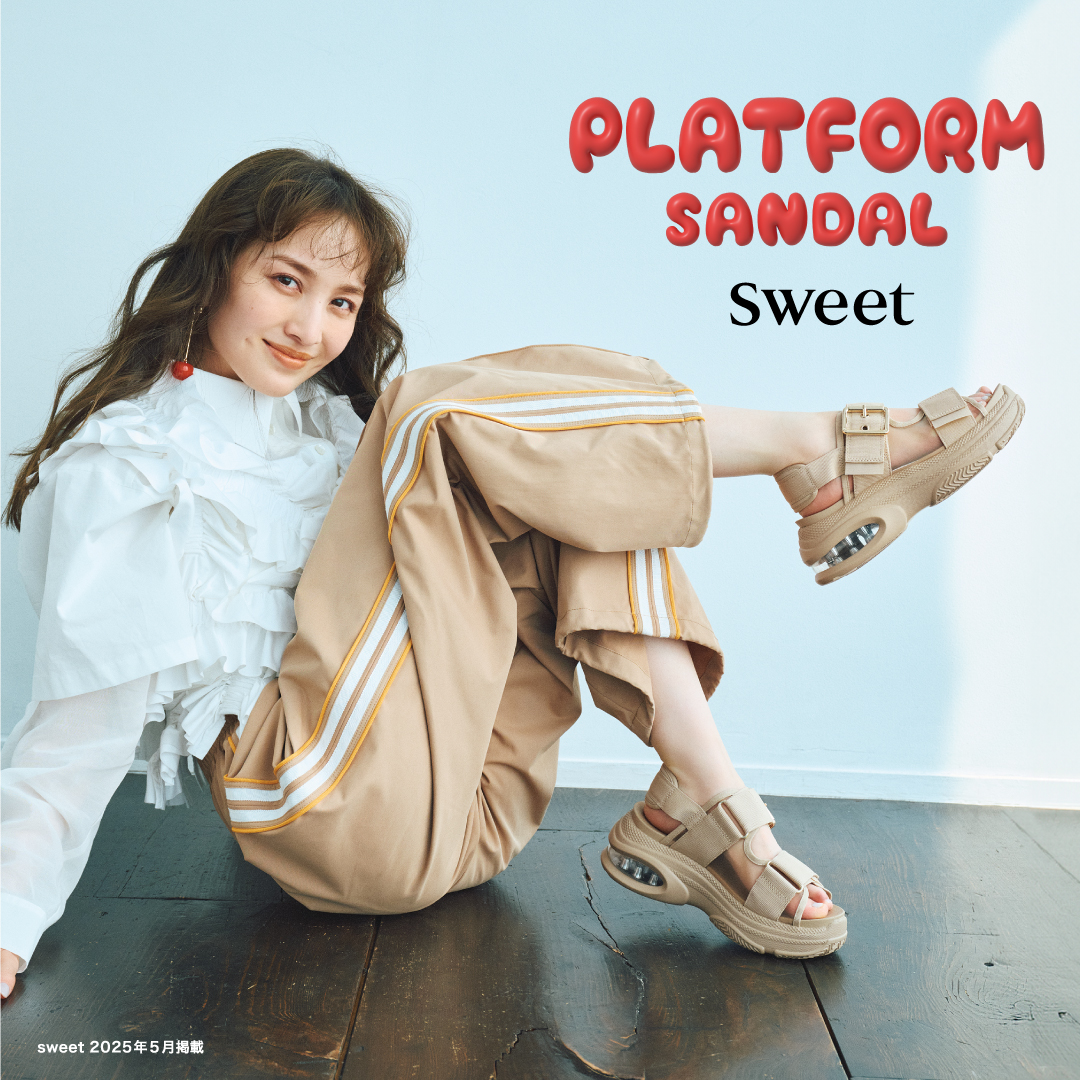 イメージ：今年は、PLATFORM SANDALで決まり！！