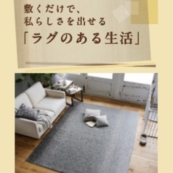 イメージ：☆私らしさを出せるラグ☆