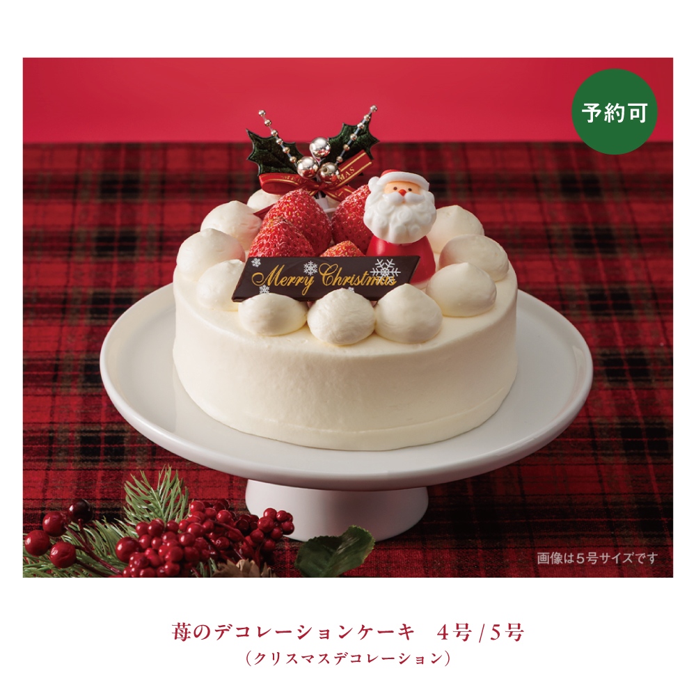 イメージ：クリスマスケーキ　ご予約受付中