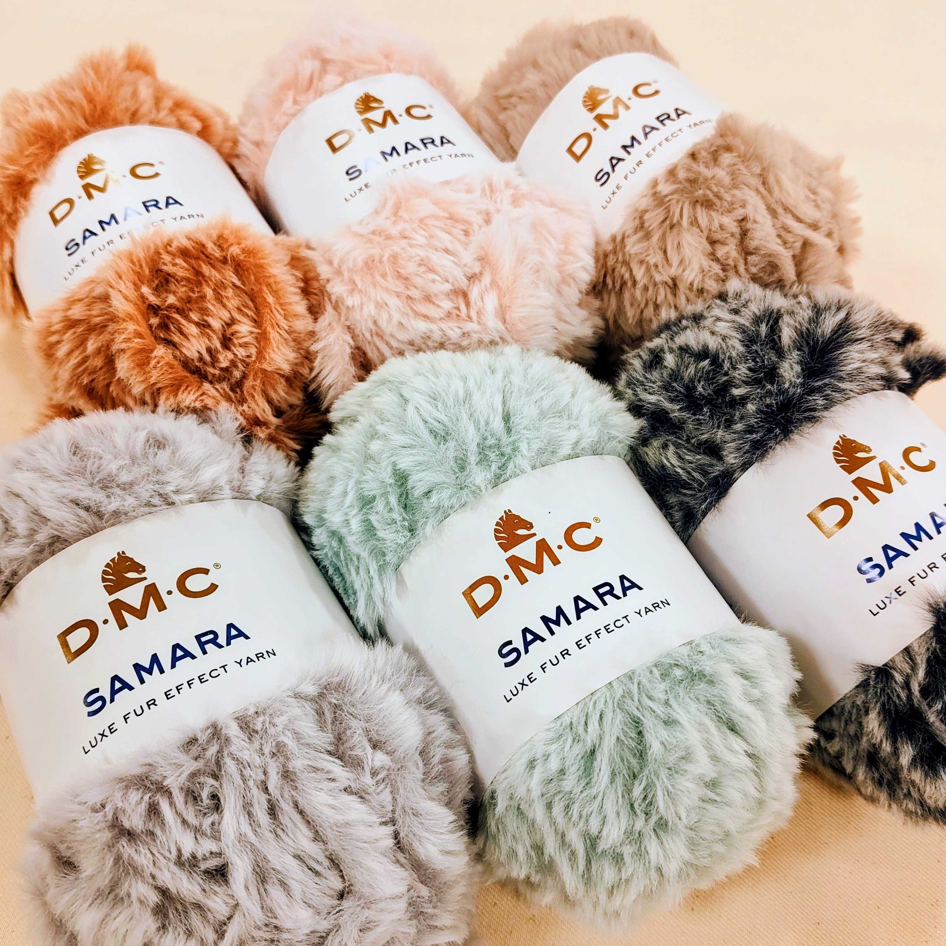 イメージ：冬におすすめ☆ふわふわ超極太ファーヤーン【DMC サマラ】