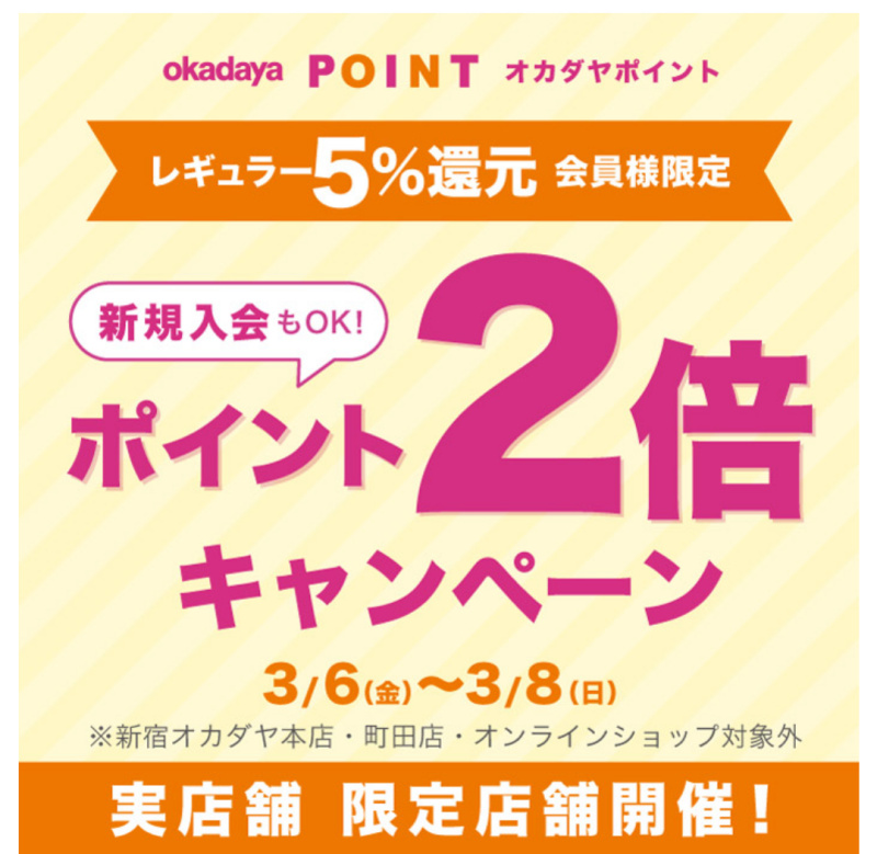 イメージ：今がチャンス！ポイント２倍＆ミシンセール