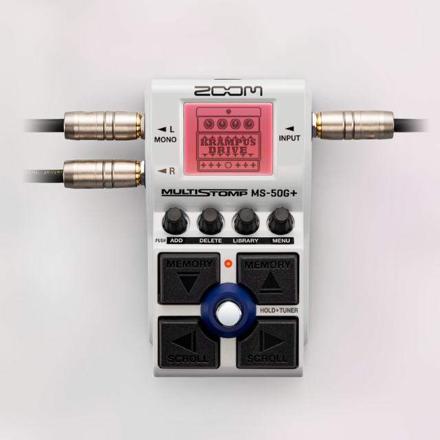 イメージ：ZOOM MultiStomp PLUSシリーズ　nanoblockプレゼントキャンペーン中♪