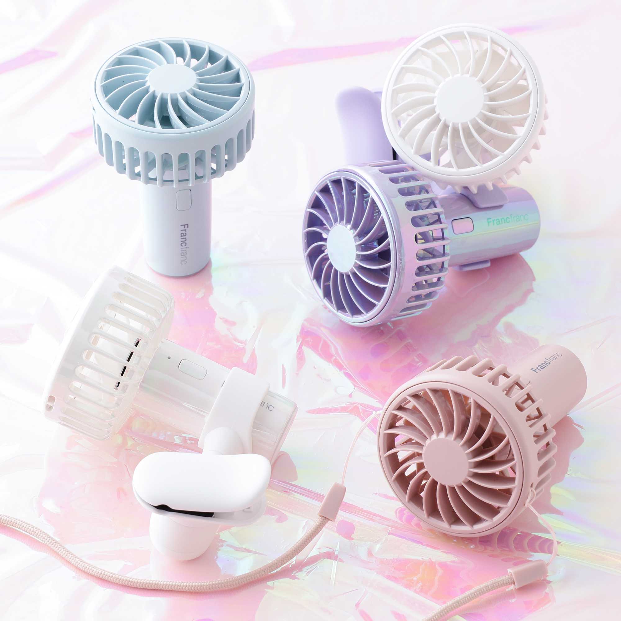 イメージ：Francfranc史上最小でパワフルな風量のマルチシーンで使えるミニファンです♪