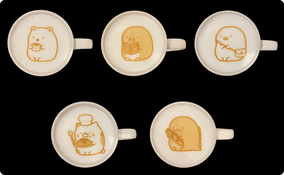 E'PRONTO すみっコぐらしラテ